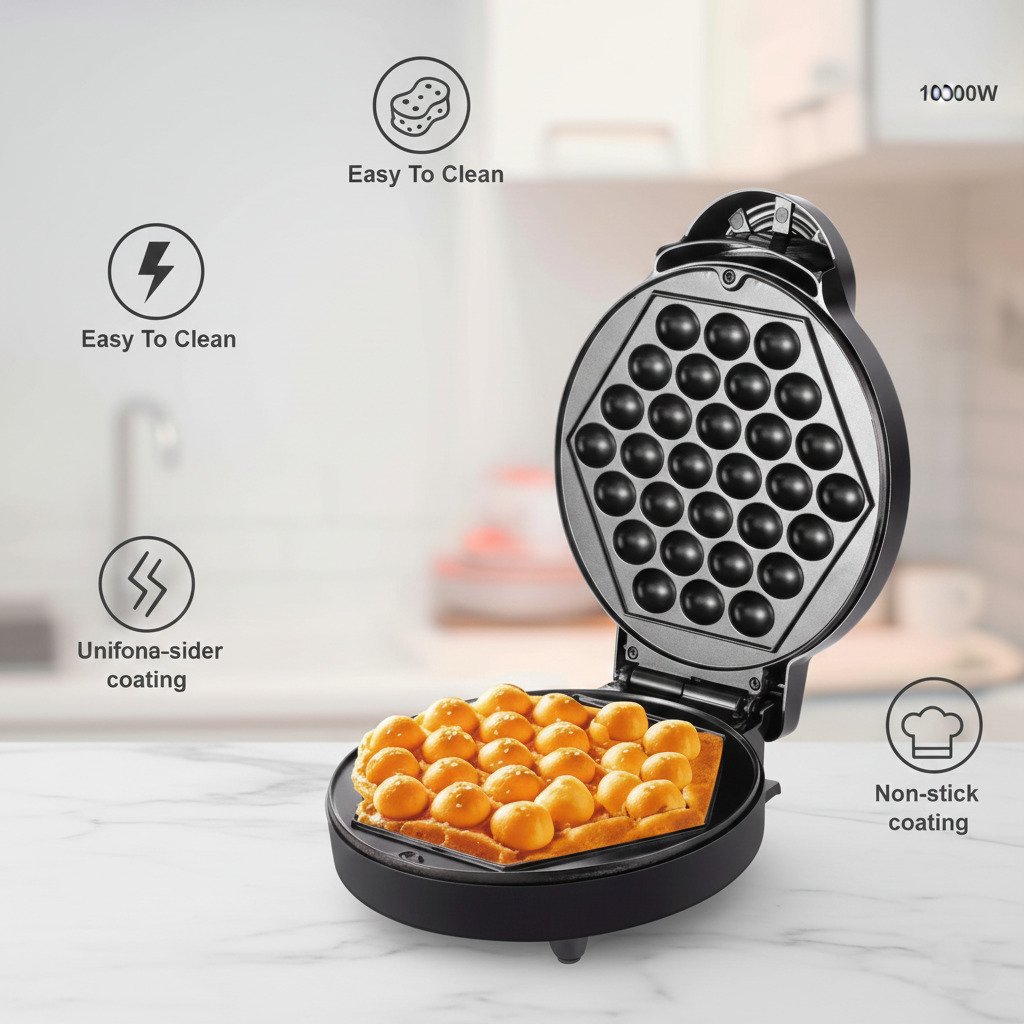 gaufrier Électrique raf 1000w – gaufres dorées et moelleuses gaufrier Électrique raf 1000w – gaufres dorées et moelleuses